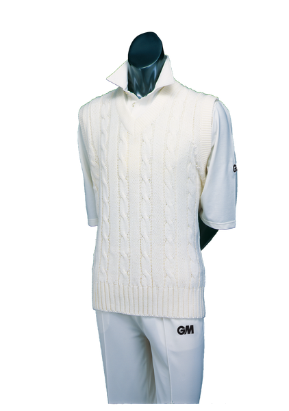 GM Plain Sleeveless Slipover Sweater