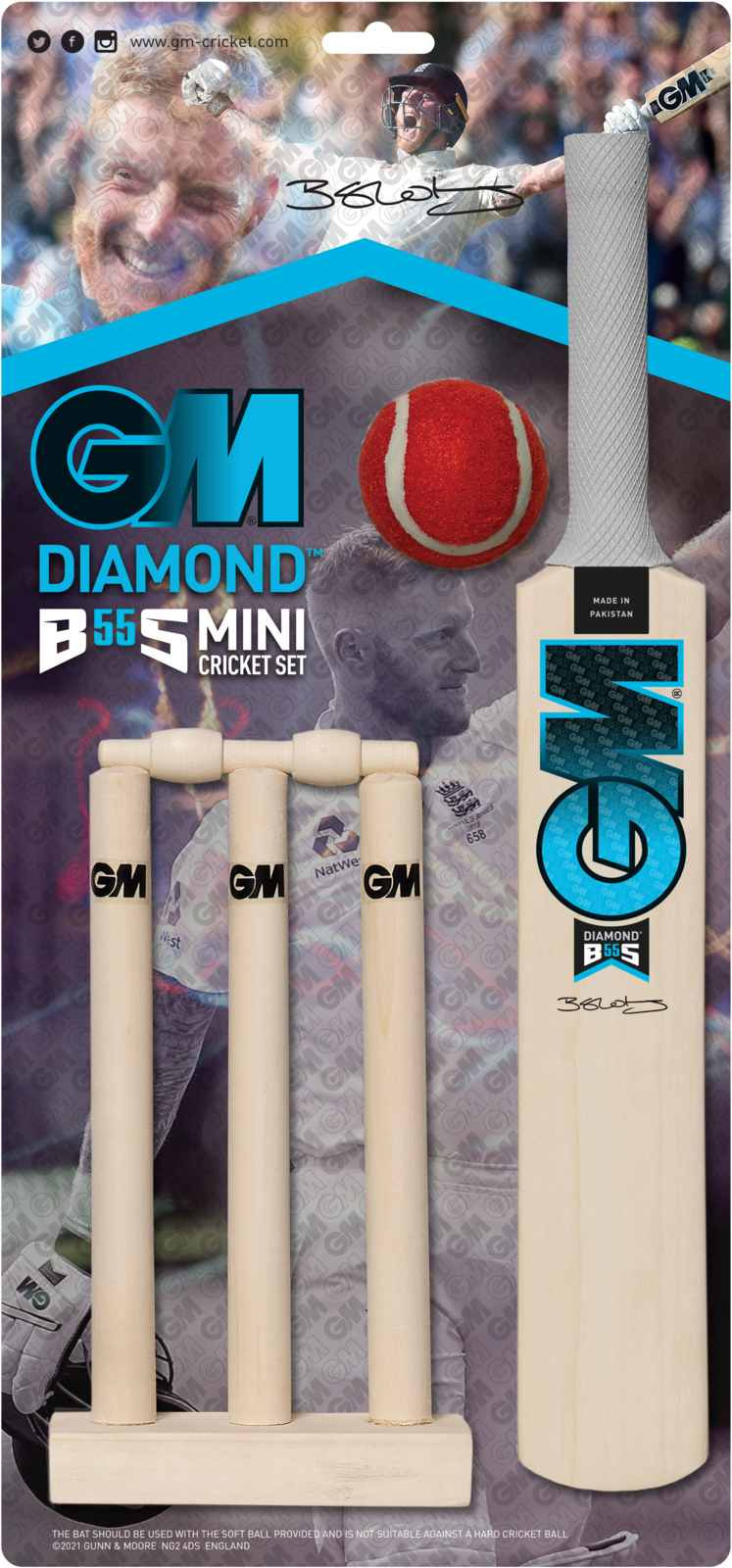 GM Diamond Mini Cricket Set