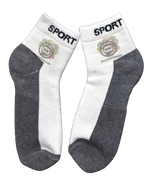 Load image into Gallery viewer, Willow Woods Cricket Grey Socks
