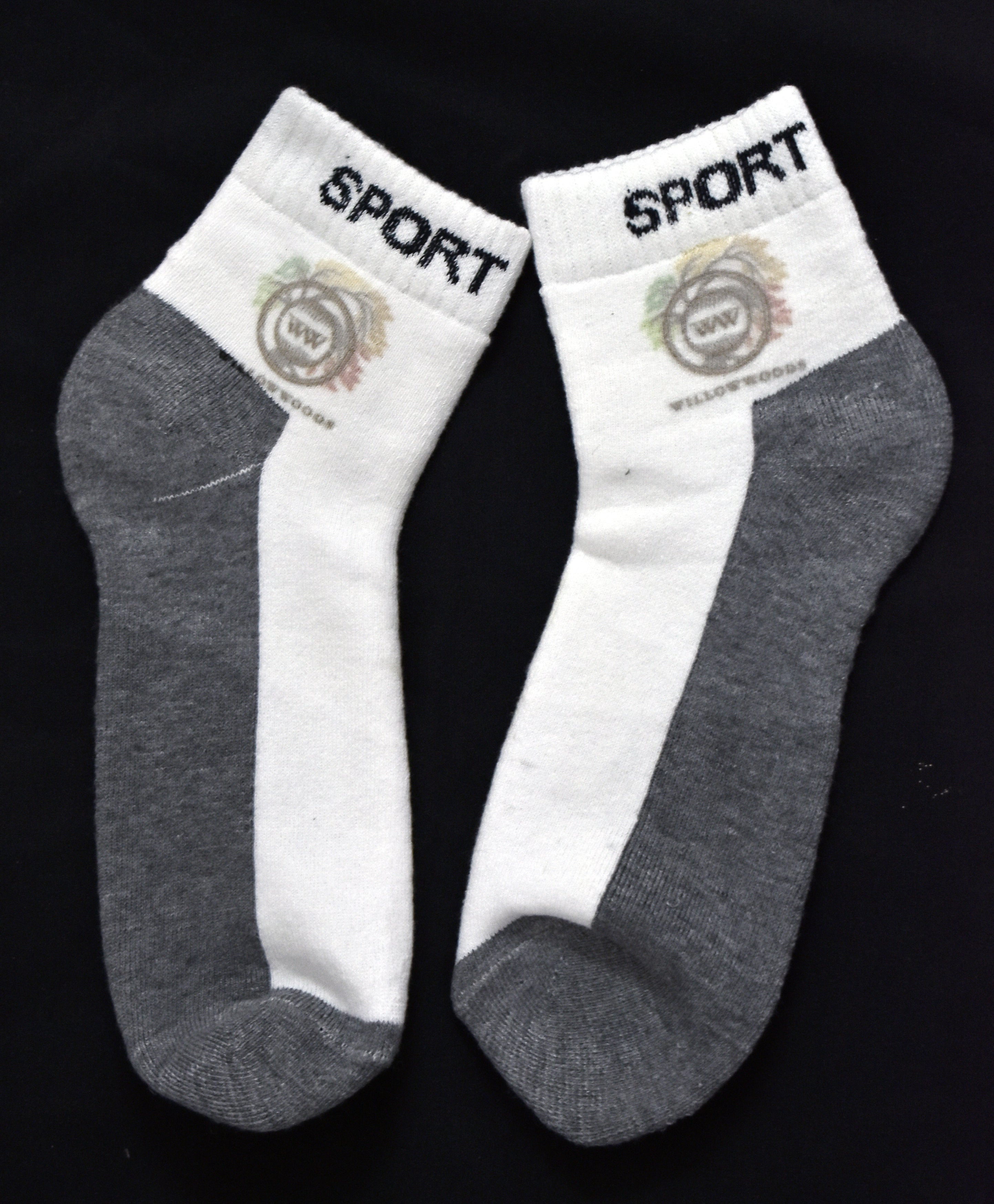 Willow Woods Cricket Grey Socks