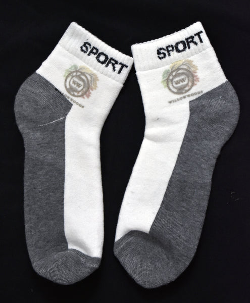 Willow Woods Cricket Grey Socks