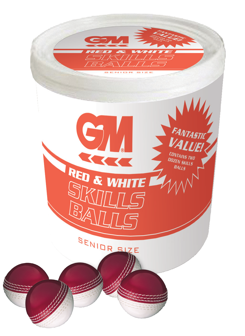GM Skills Cricket Ball Bucket