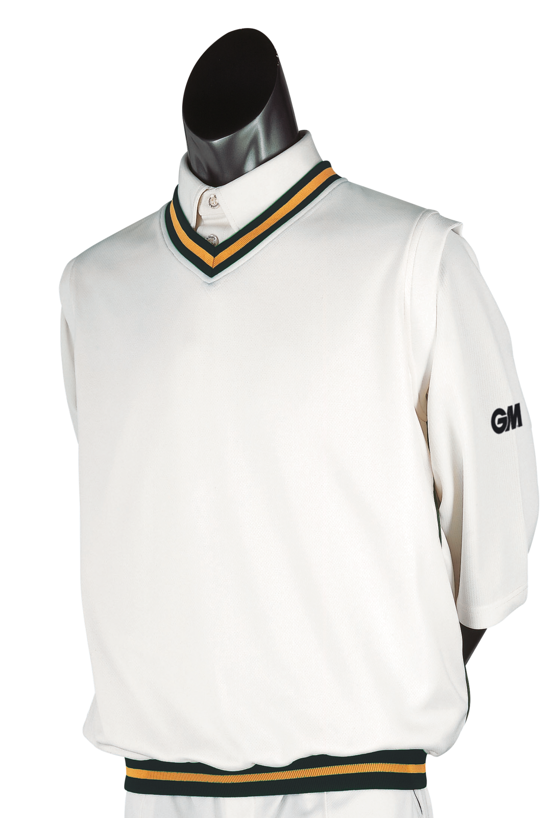 GM Teknik Trimmed Sleeveless Slipover sweater