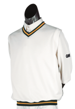 Load image into Gallery viewer, GM Teknik Trimmed Sleeveless Slipover sweater
