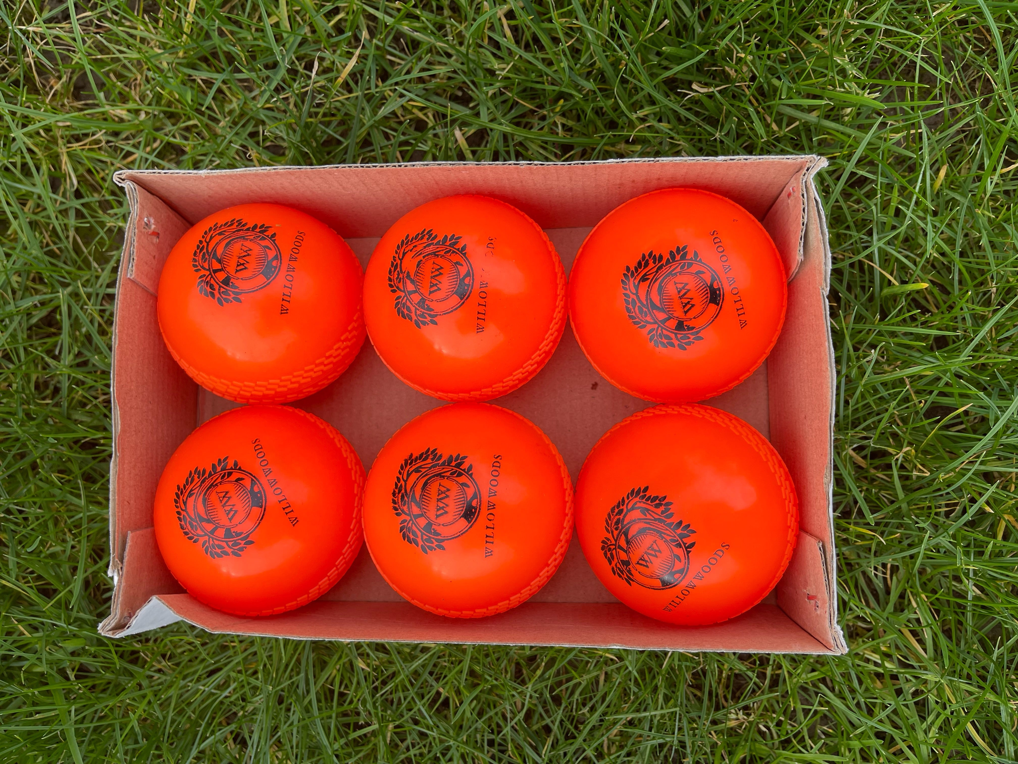 Willow Woods Cricket Wind Ball Heavy pack of 6
