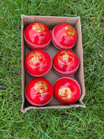 Load image into Gallery viewer, Willow Woods Cricket Ball Match pack of 6
